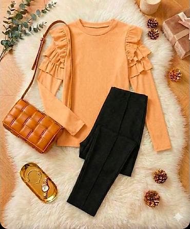 pantalone gina benotti: Velicine od S do 3XL Ženski komplet pamuk– džemper/bluza + uske na lalafo.rs — 5 pantalone gina benotti: Velicine od S do 3XL Ženski komplet pamuk– džemper/bluza + uske — 5