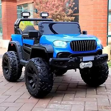 Električni auto za decu – terenski džip, plavi - Snažan off-road na lalafo.rs Električni auto za decu – terenski džip, plavi - Snažan off-road