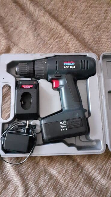 Akumulatorska bušilica/odvijač ALPHA TOOLS ASE 14,4 - Napon baterije na lalafo.rs Akumulatorska bušilica/odvijač ALPHA TOOLS ASE 14,4 - Napon baterije