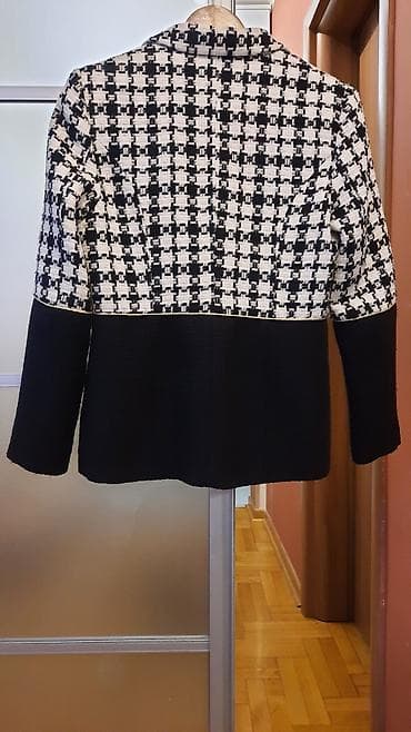pantalone gina benotti: Sako od tvida,elegantnog kroja NOV vel. 38 - Gornji deo u crno‑belom na lalafo.rs — 4 pantalone gina benotti: Sako od tvida,elegantnog kroja NOV vel. 38 - Gornji deo u crno‑belom — 4