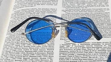 Vintage LENONKE naočare za sunce sa plavim staklima. Stare, dobre na lalafo.rs — 6 Vintage LENONKE naočare za sunce sa plavim staklima. Stare, dobre — 6