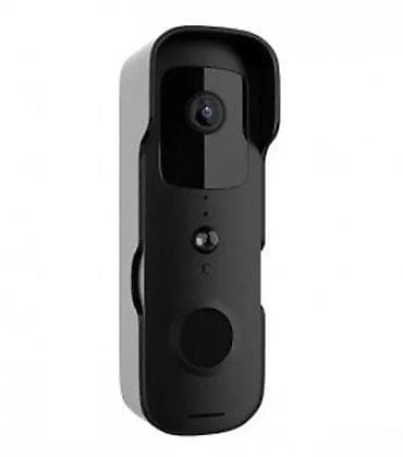 Pametna Wi‑Fi video zvono kamera - Moderan, kompaktan dizajn u crnoj na lalafo.rs Pametna Wi‑Fi video zvono kamera - Moderan, kompaktan dizajn u crnoj