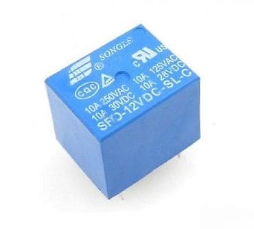 Home & Garden: Relej 12V DC, 10A – SONGLE SFD-12VDC-SL-C - Tip: elektromehanički at lalafo.rs — 2 Home & Garden: Relej 12V DC, 10A – SONGLE SFD-12VDC-SL-C - Tip: elektromehanički — 2