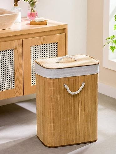 Korpa za veš Bambus Estia Savršeno kombinuje funkcionalnost i na lalafo.rs — 1 Korpa za veš Bambus Estia Savršeno kombinuje funkcionalnost i — 1