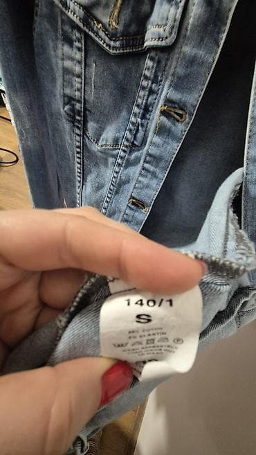 Duga teksas jakna – CLASSX Jeans, veličina S - Klasični plavi denim na lalafo.rs — 4 Duga teksas jakna – CLASSX Jeans, veličina S - Klasični plavi denim — 4