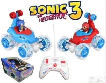 Autići: Stunt Sonic auto na daljinski sa svetlećim točkovima Fantastična na lalafo.rs — 2 Autići: Stunt Sonic auto na daljinski sa svetlećim točkovima Fantastična — 2