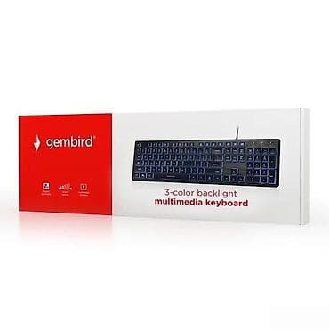 Electronics: Gembird multimedia tastatura sa 3‑bojnom pozadinskom rasvetom - Puna at lalafo.rs — 3 Electronics: Gembird multimedia tastatura sa 3‑bojnom pozadinskom rasvetom - Puna — 3