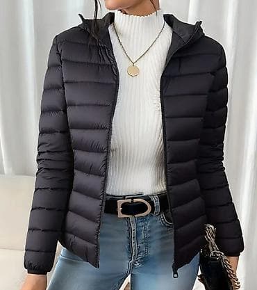 Ženska lagana puf jakna s kapuljačom - Model: kratka, lagano na lalafo.rs — 4 Ženska lagana puf jakna s kapuljačom - Model: kratka, lagano — 4