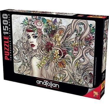 Anatolian slagalica – 1500 delova - Motiv: umetnička ilustracija žene na lalafo.rs Anatolian slagalica – 1500 delova - Motiv: umetnička ilustracija žene