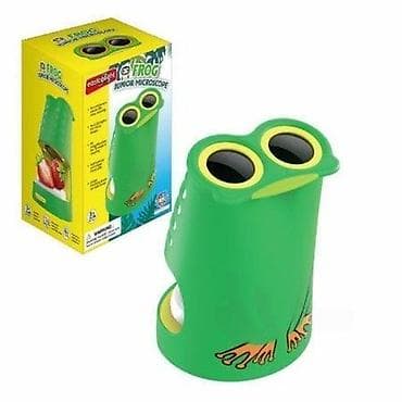 Dečije radionice i alati: Dečiji dvogledni mikroskop – “Frog Junior Microscope” - Edukativna na lalafo.rs — 1 Dečije radionice i alati: Dečiji dvogledni mikroskop – “Frog Junior Microscope” - Edukativna — 1