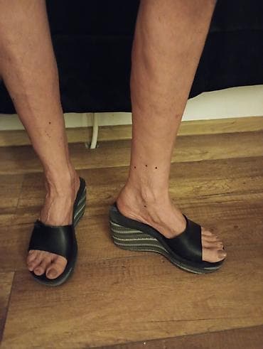 Ženske klompe/sandale na punu petu - Model: otvoreni prsti, klasična na lalafo.rs — 3 Ženske klompe/sandale na punu petu - Model: otvoreni prsti, klasična — 3