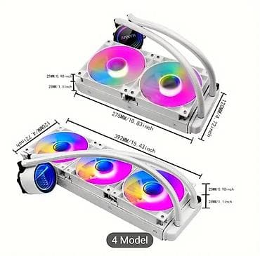 CPU tečni (water) hladnjak – bele boje, RGB SA 2 KULERA 240 5600 DIN na lalafo.rs — 1 CPU tečni (water) hladnjak – bele boje, RGB SA 2 KULERA 240 5600 DIN — 1