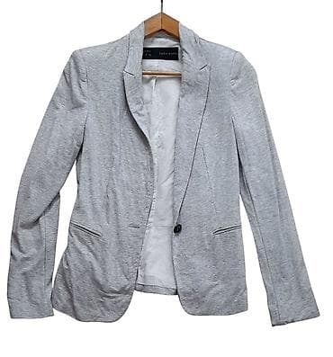 za svaki dan: ZARA PAMUCNI SAKO PRELEP Ženski Zara blejzer u svetlosivoj boji at lalafo.rs — 1 za svaki dan: ZARA PAMUCNI SAKO PRELEP Ženski Zara blejzer u svetlosivoj boji — 1