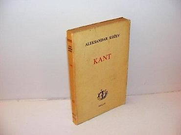 Kant aleksandar kožev 1976 nolit mek povez na lalafo.rs Kant aleksandar kožev 1976 nolit mek povez
