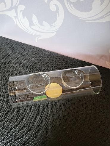 Svecnjak nov vintaz,staklen za dve svecice. Staklen svecnjak za dve na lalafo.rs — 6 Svecnjak nov vintaz,staklen za dve svecice. Staklen svecnjak za dve — 6