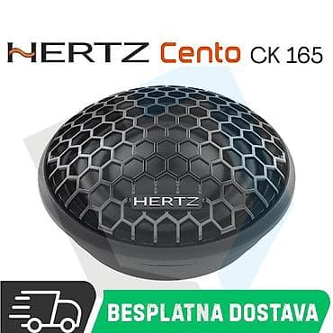 Transport: Auto zvučnici HERTZ CENTO CK 165. Tehnički podaci: Snaga (Peak) 285 W at lalafo.rs — 7 Transport: Auto zvučnici HERTZ CENTO CK 165. Tehnički podaci: Snaga (Peak) 285 W — 7