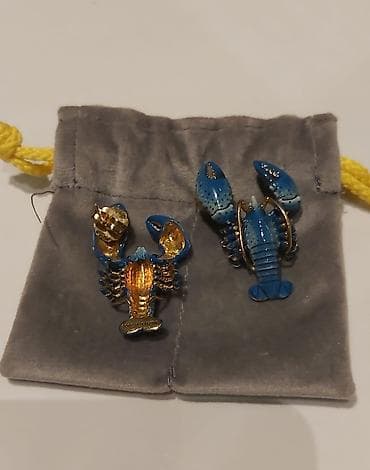 Earrings: GOODAFTERNINE minđuše – “Lobster/Jastog” motiv - Original brend at lalafo.rs — 1 Earrings: GOODAFTERNINE minđuše – “Lobster/Jastog” motiv - Original brend — 1