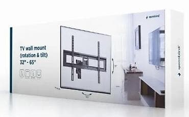 Gembird TV zidni nosač WM-65RT-01 (rotacija i nagib) - Kompatibilan na lalafo.rs Gembird TV zidni nosač WM-65RT-01 (rotacija i nagib) - Kompatibilan