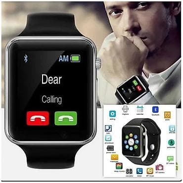 Smart Watch A1smart sat telefon Crni-Pametan sat Cena: 2700din Smart na lalafo.rs Smart Watch A1smart sat telefon Crni-Pametan sat Cena: 2700din Smart