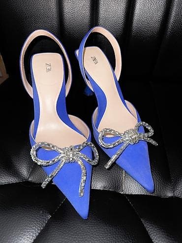 ZARA elegantne sandale na štiklu - Model: slingback sa otvorenom na lalafo.rs — 1 ZARA elegantne sandale na štiklu - Model: slingback sa otvorenom — 1