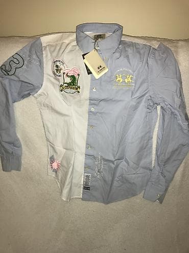 Original La Martina kosulja L NOVA 100% cotton Ramena 47cm, duzina na lalafo.rs Original La Martina kosulja L NOVA 100% cotton Ramena 47cm, duzina