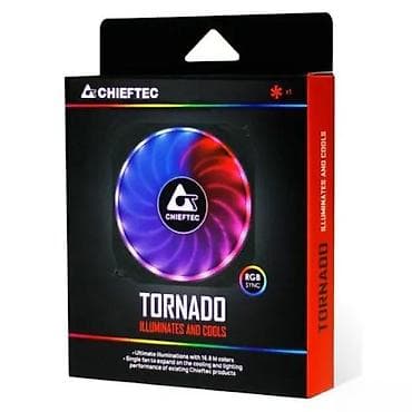 CHIEFTEC TORNADO RGB ventilator za kućište – 120 mm - RGB osvetljenje na lalafo.rs CHIEFTEC TORNADO RGB ventilator za kućište – 120 mm - RGB osvetljenje