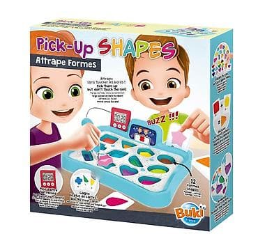 Buki Pick-Up Shapes – interaktivna edukativna igra za razvoj fine na lalafo.rs Buki Pick-Up Shapes – interaktivna edukativna igra za razvoj fine