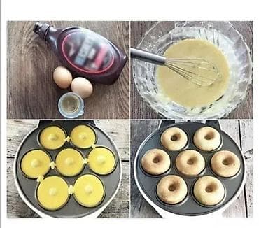 Mini aparat za krofnice Zagrejte aparat, sipajte testo, sačekajte na lalafo.rs — 1 Mini aparat za krofnice Zagrejte aparat, sipajte testo, sačekajte — 1
