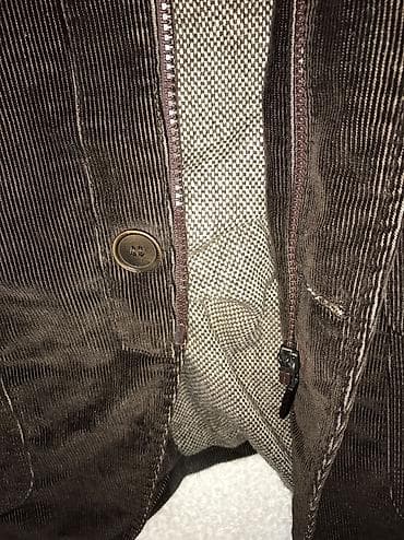 Kaputi i mantili: Original Carieri & Carieri sako jakna M 100% cotton Braon boja na lalafo.rs — 3 Kaputi i mantili: Original Carieri & Carieri sako jakna M 100% cotton Braon boja — 3