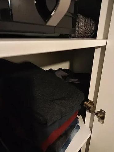 Ugaoni Ormar Materijal: Univer debljine 18mm, kombinacija belog i na lalafo.rs — 9 Ugaoni Ormar Materijal: Univer debljine 18mm, kombinacija belog i — 9