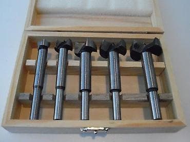 Tools & Equipment: Set Forstner burgija – 5 kom u drvenoj kutiji - Tip: Forstner burgije at lalafo.rs — 2 Tools & Equipment: Set Forstner burgija – 5 kom u drvenoj kutiji - Tip: Forstner burgije — 2