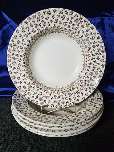 Antiques: Tanjiri engkeski Ironstone duboki iz 70ih.god. Engleski duboki at lalafo.rs — 2 Antiques: Tanjiri engkeski Ironstone duboki iz 70ih.god. Engleski duboki — 2