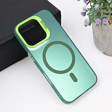 Maska Magsafe Clear za iPhone 16 Pro 6.3 zelena. Kataloški broj na lalafo.rs Maska Magsafe Clear za iPhone 16 Pro 6.3 zelena. Kataloški broj
