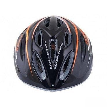 Equipment for cyclists: KACIGA FORCE HAL, CRNO-ORANGE-BELA, L/XL | 19 rupa, sadrži beli i at lalafo.rs — 2 Equipment for cyclists: KACIGA FORCE HAL, CRNO-ORANGE-BELA, L/XL | 19 rupa, sadrži beli i — 2