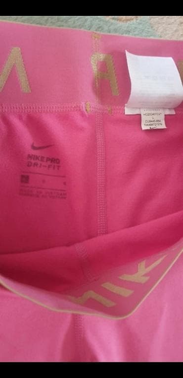 NIKE pro dri fit original helanke roze boje sa zlatnom debelom gumom na lalafo.rs — 5 NIKE pro dri fit original helanke roze boje sa zlatnom debelom gumom — 5