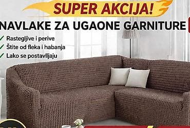 Furniture Covers: 04. Navlake za ugaone garniture bez karnera – XL veličina Rastegljive at lalafo.rs — 2 Furniture Covers: 04. Navlake za ugaone garniture bez karnera – XL veličina Rastegljive — 2
