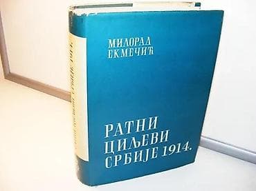 Ratni ciljevi srbije 1914. milorad ekmečić1973 beogradtvrd povez na lalafo.rs Ratni ciljevi srbije 1914. milorad ekmečić1973 beogradtvrd povez