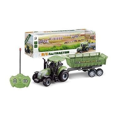 R/C mini traktor sa prikolicom – daljinski upravljana igračka - Set na lalafo.rs R/C mini traktor sa prikolicom – daljinski upravljana igračka - Set