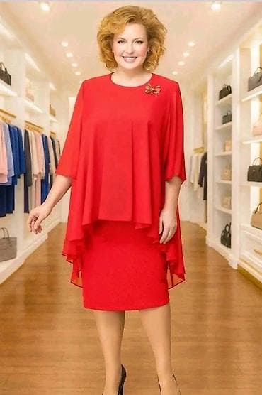 Elegantna dvodelna kombinacija: bluza-tunika sa asimetričnim kaskadnim na lalafo.rs Elegantna dvodelna kombinacija: bluza-tunika sa asimetričnim kaskadnim