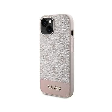 Maska Guess Hc PC/TPU 4G Bottom Stripe za iPhone 15 6.1 roze na lalafo.rs — 3 Maska Guess Hc PC/TPU 4G Bottom Stripe za iPhone 15 6.1 roze — 3