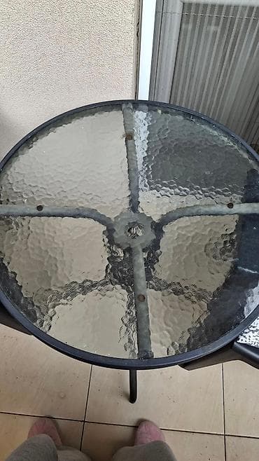 Balkonski set – sto i 2 stolice - Set sadrži: okrugli baštenski sto i na lalafo.rs — 6 Balkonski set – sto i 2 stolice - Set sadrži: okrugli baštenski sto i — 6