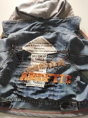 Teksas jakna za decu unisex Veličina 4-5 god 110 cm Bez oštećenja na lalafo.rs — 4 Teksas jakna za decu unisex Veličina 4-5 god 110 cm Bez oštećenja — 4