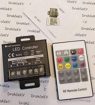 RGB LED KONTROLER RF RGB KONTROLER 12-24V 18A | *Popust u kompletu na lalafo.rs RGB LED KONTROLER RF RGB KONTROLER 12-24V 18A | *Popust u kompletu