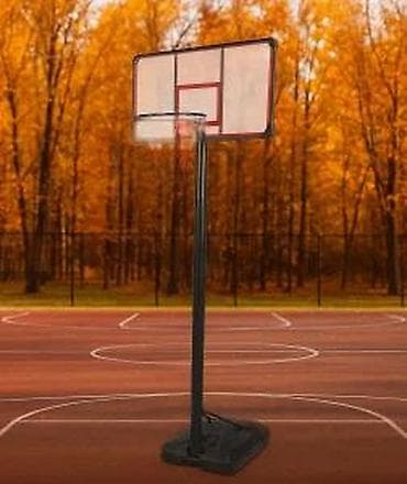 Dečije sportske igračke: Prenosni košarkaški set sa postoljem na točkićima - Tabla: prozirna na lalafo.rs — 5 Dečije sportske igračke: Prenosni košarkaški set sa postoljem na točkićima - Tabla: prozirna — 5