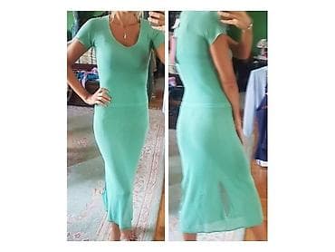 Max mara nova sa etiketom skupa haljina rozedo zelena. Providna. Uska na lalafo.rs Max mara nova sa etiketom skupa haljina rozedo zelena. Providna. Uska