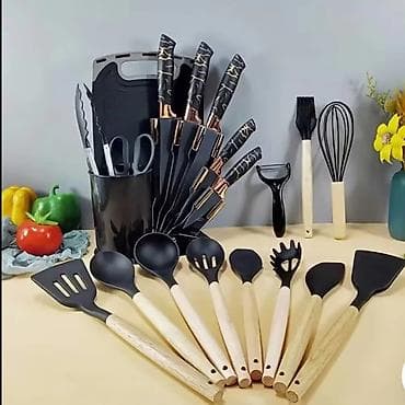 01. Silikonski set 20kom za kuhinju
Cena: 3890din.mj na lalafo.rs — 4 01. Silikonski set 20kom za kuhinju
Cena: 3890din.mj — 4