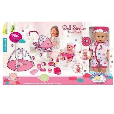 Set za igru sa bebom – 14 u 1 Komplet sadrži: - Velika lutka beba u na lalafo.rs Set za igru sa bebom – 14 u 1 Komplet sadrži: - Velika lutka beba u