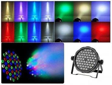 LED Reflektor Parabolični RGB 36-180W DMX512 Stage Light. JOŠ NIŽA na lalafo.rs — 4 LED Reflektor Parabolični RGB 36-180W DMX512 Stage Light. JOŠ NIŽA — 4