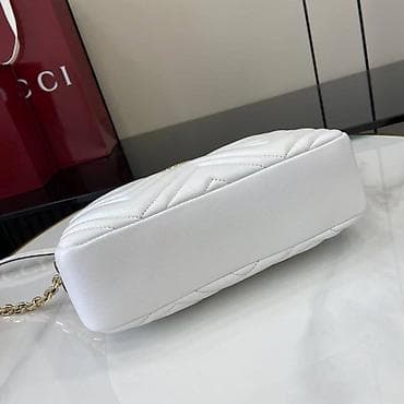 cista koza broj: Bela kožna torba preko ramena sa prepoznatljivim GG detaljem u zlatnom na lalafo.rs — 6 cista koza broj: Bela kožna torba preko ramena sa prepoznatljivim GG detaljem u zlatnom — 6