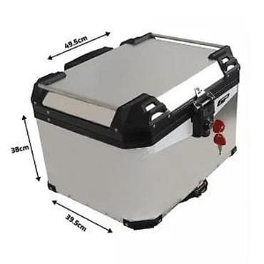 Oprema za bicikliste: Aluminijumski kofer/top case za motocikl – GP - Materijal: aluminijum na lalafo.rs — 7 Oprema za bicikliste: Aluminijumski kofer/top case za motocikl – GP - Materijal: aluminijum — 7